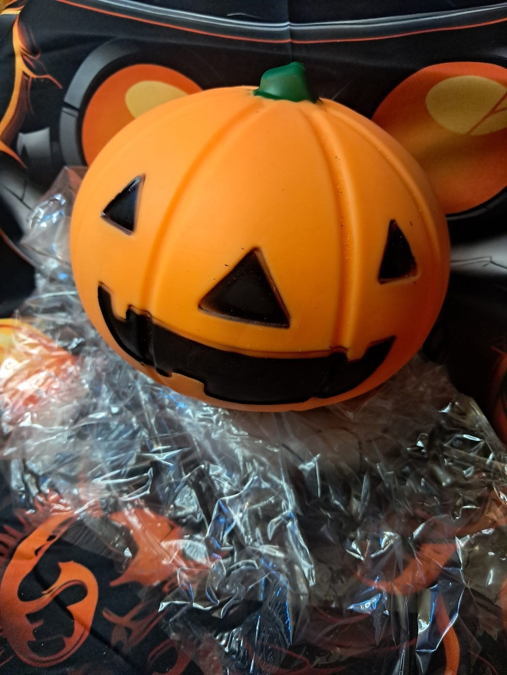 Halloween Jumbo Pumpkin Squishy - Orange